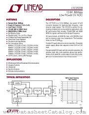 LTC2229 datasheet pdf Linear Technology