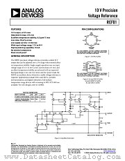 REF01CPZ datasheet pdf Analog Devices