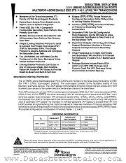 SN74LVT8986GGV datasheet pdf Texas Instruments