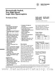 HCPL-543K-100 datasheet pdf Agilent (Hewlett-Packard)