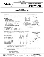 UPA2751GR-E1 datasheet pdf NEC