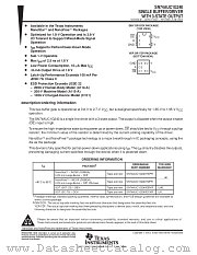 SN74AUC1G240YEPR datasheet pdf Texas Instruments