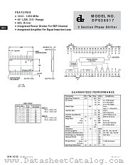 DPS38017 datasheet pdf DAICO Industries