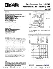AD5399YRM datasheet pdf Analog Devices