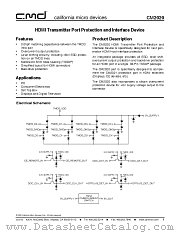 CM2020-00TS datasheet pdf California Micro Devices Corp