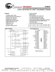 CY28437 datasheet pdf Cypress