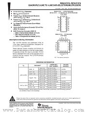 SN74LV157APWT datasheet pdf Texas Instruments