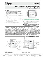 SP6661EU-L/TR datasheet pdf Sipex Corporation
