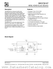 MK3732-07 datasheet pdf Texas Instruments