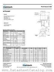 MTPS4088P datasheet pdf Marktech Optoelectronics