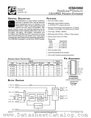 ICS843002 datasheet pdf Texas Instruments
