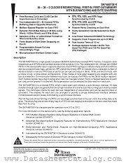 SN74ABT3614 datasheet pdf Texas Instruments