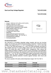 TLE 4473 GV53 datasheet pdf Infineon