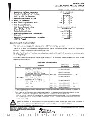 SN74LVC2G66YZAR datasheet pdf Texas Instruments
