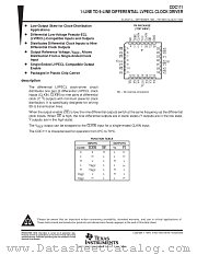 CDC111FNR datasheet pdf Texas Instruments