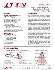 LT2079 datasheet pdf Linear Technology