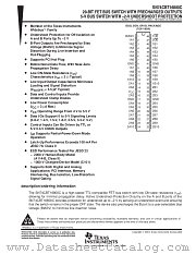 SN74CBT16800CDGG datasheet pdf Texas Instruments