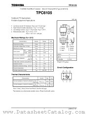 TPC6105 datasheet pdf TOSHIBA