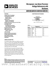ADR395AUJZ-R2 datasheet pdf Analog Devices
