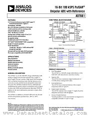 EVAL-AD7661CB datasheet pdf Analog Devices