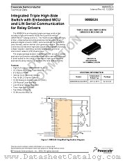 MM908E624 datasheet pdf Freescale (Motorola)