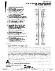 SN74GTLPH1612DGGR datasheet pdf Texas Instruments