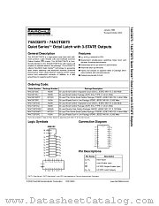 74ACTQ573QSC datasheet pdf Fairchild Semiconductor