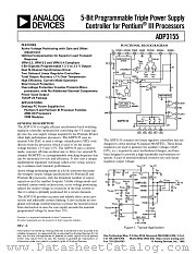 ADP3155JRU-REEL datasheet pdf Analog Devices