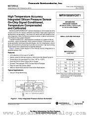 MPXV5050V datasheet pdf Freescale (Motorola)