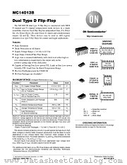 MC14013BDR2 datasheet pdf ON Semiconductor