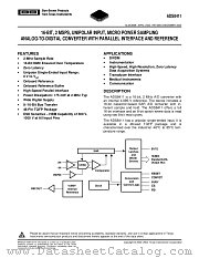 ADS8411IPFBR datasheet pdf Texas Instruments