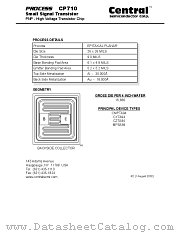 CP710 datasheet pdf Central Semiconductor