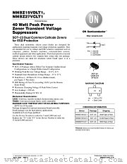MMBZ27VCLT1 datasheet pdf ON Semiconductor