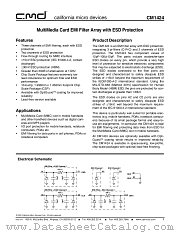 CM1424-03CP datasheet pdf California Micro Devices Corp