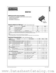BSS79C datasheet pdf Fairchild Semiconductor