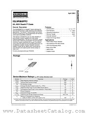 ISL9R860PF2_NL datasheet pdf Fairchild Semiconductor