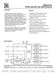 MK2772-01 datasheet pdf Texas Instruments