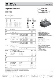 VCC2X105-14IO7 datasheet pdf IXYS
