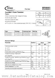 SPA02N80C3 datasheet pdf Infineon