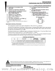 SN74LVC1G98QDBVRQ1 datasheet pdf Texas Instruments