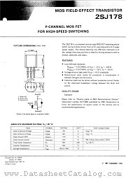 2SJ178-T/JD datasheet pdf NEC