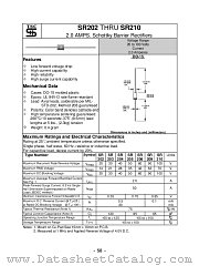 SR209 datasheet pdf Taiwan Semiconductor