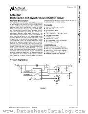 LM27222M datasheet pdf National Semiconductor