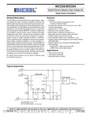 MIC2588 datasheet pdf Micrel Semiconductor