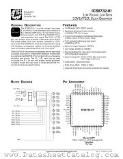 ICS8732-01 datasheet pdf Texas Instruments