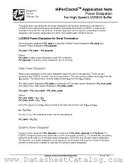 ICS83023I datasheet pdf Texas Instruments