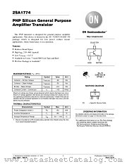 2SA1774 datasheet pdf ON Semiconductor