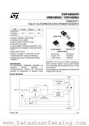 VNV49N0413TR datasheet pdf ST Microelectronics