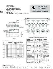 DA0897 datasheet pdf DAICO Industries
