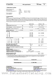 TFS70H29 datasheet pdf Vectron